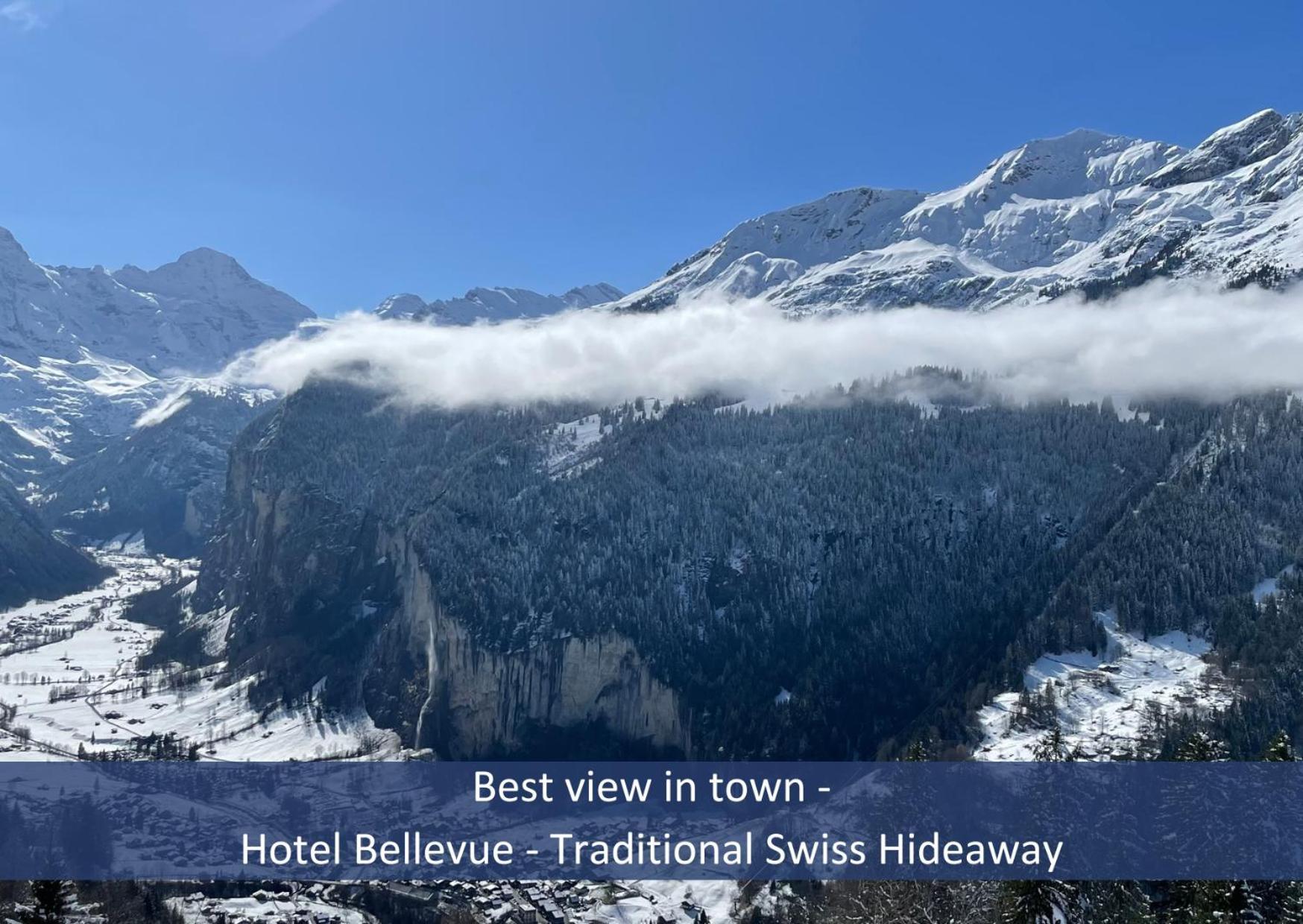 Hotel Bellevue - Traditional Swiss Hideaway Wengen Exterior photo