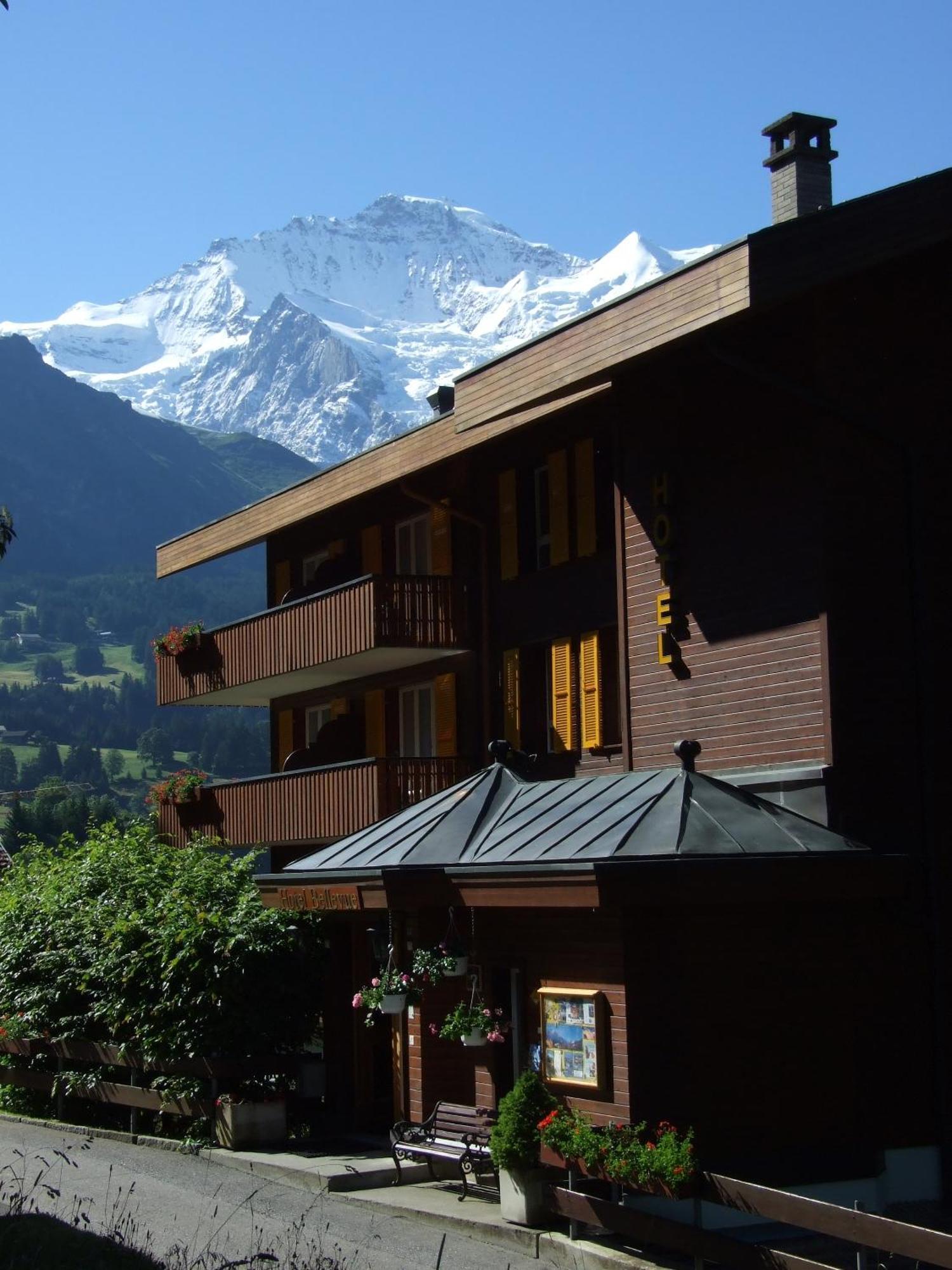 Hotel Bellevue - Traditional Swiss Hideaway Wengen Exterior photo