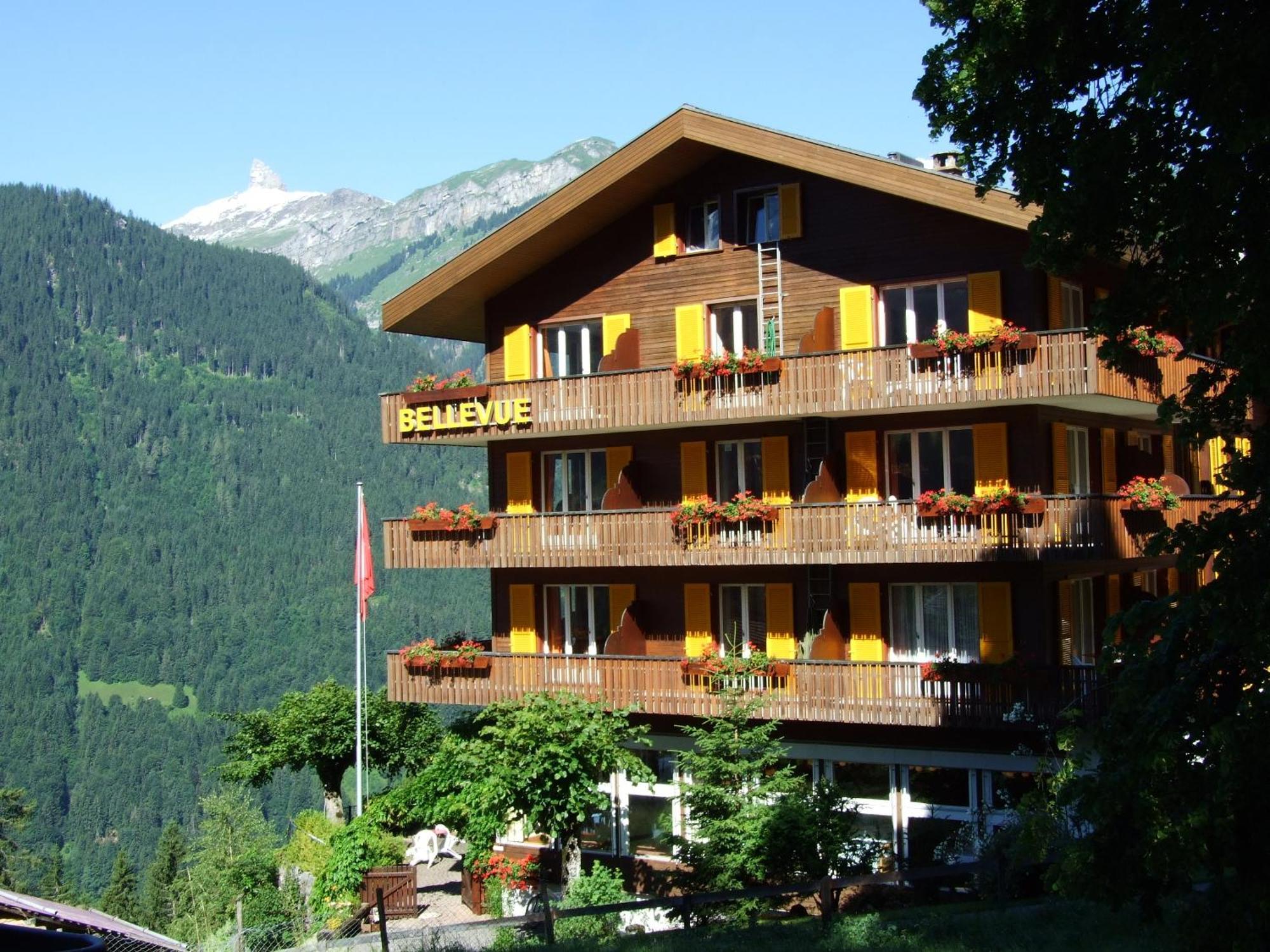 Hotel Bellevue - Traditional Swiss Hideaway Wengen Exterior photo