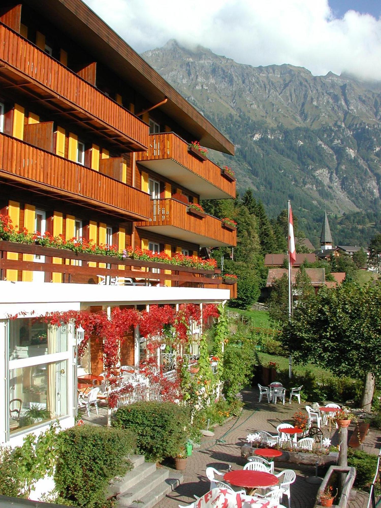 Hotel Bellevue - Traditional Swiss Hideaway Wengen Exterior photo