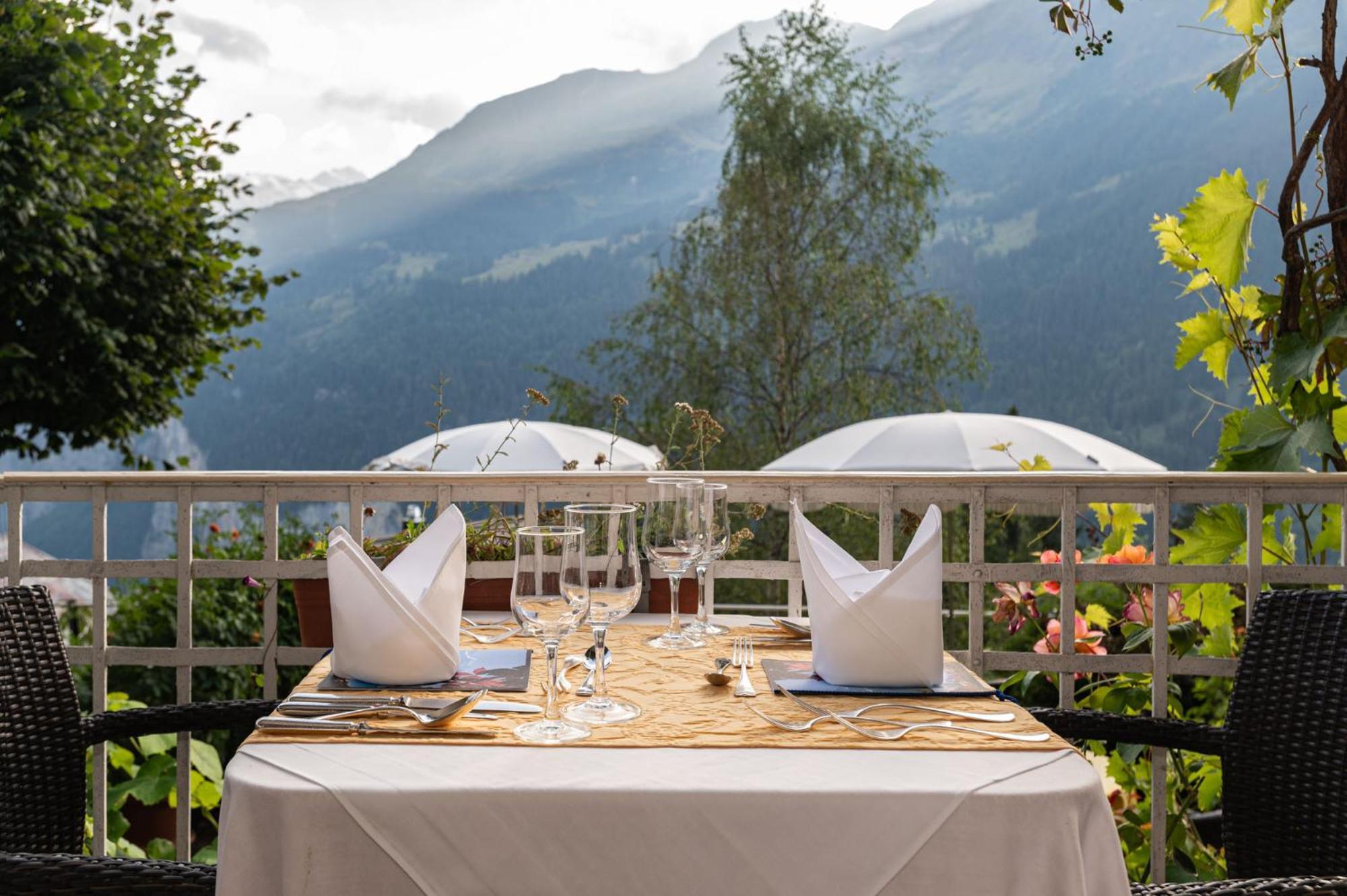 Hotel Bellevue - Traditional Swiss Hideaway Wengen Exterior photo